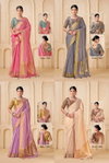 Kai By Kira Viscose Fany Saree Suppliers In India